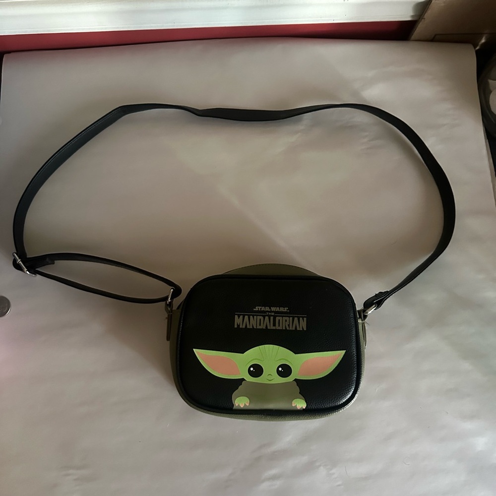 Mandalorian Grogu crossbody